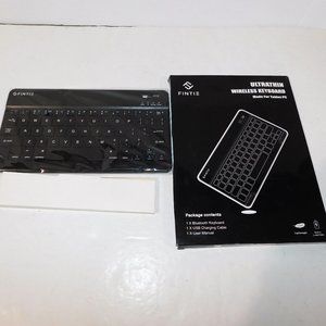 FINTIE UltraThin Wireless Keyboard for Tablet PC New Sealed - Box shows wear